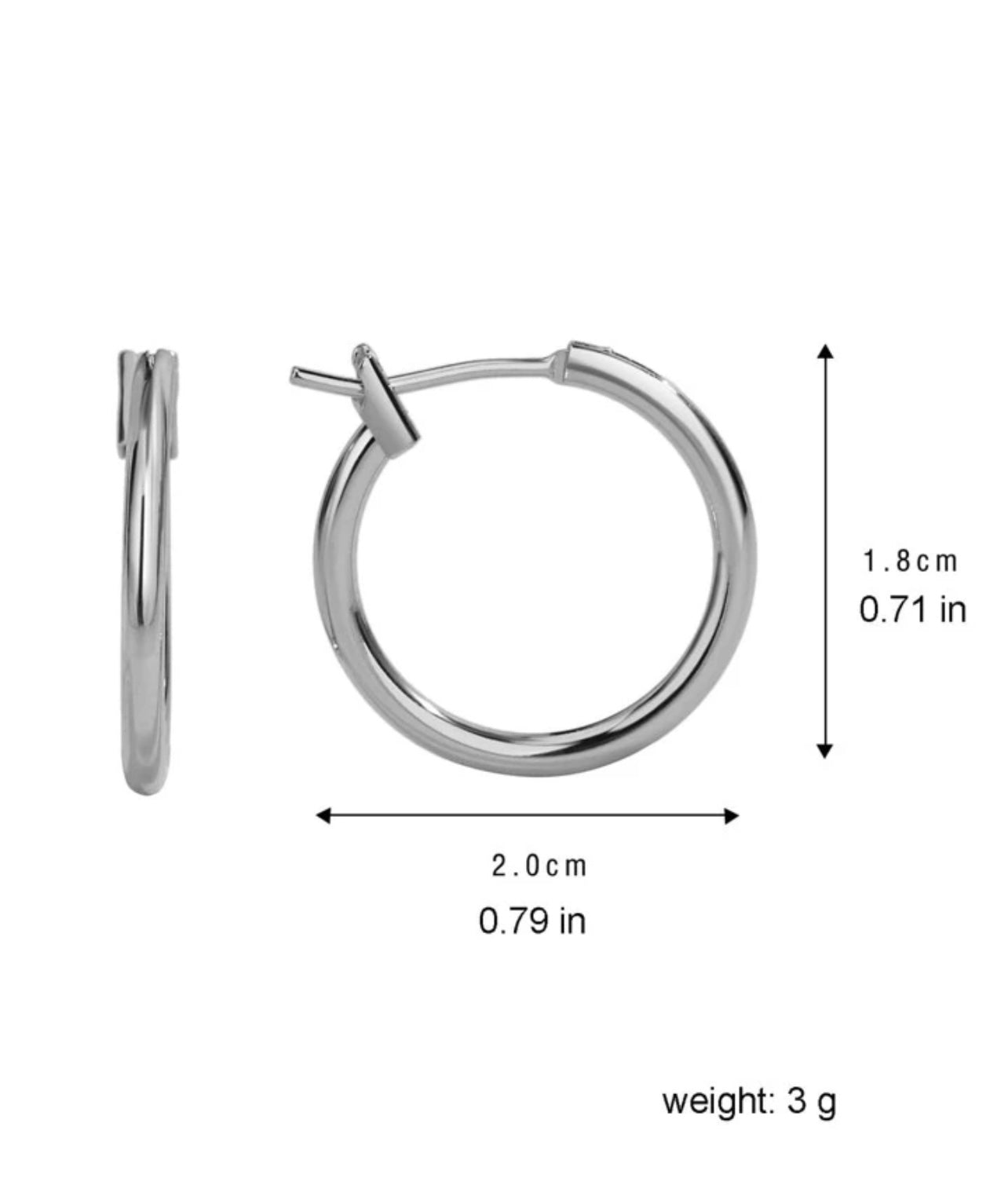 Everyday Hoop Earrings