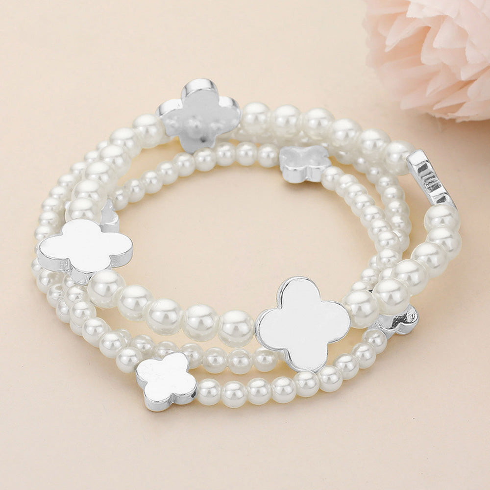 Pearl Layered Bracelets