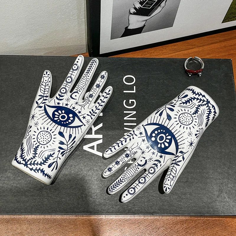 Evil Eye Hand Jewelry Stand