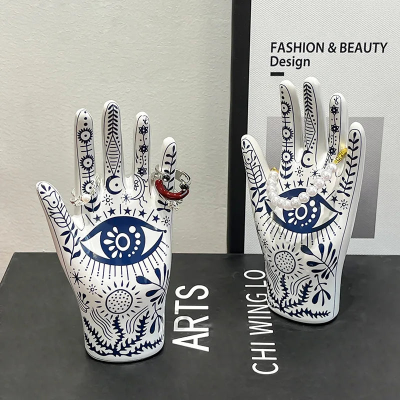 Evil Eye Hand Jewelry Stand