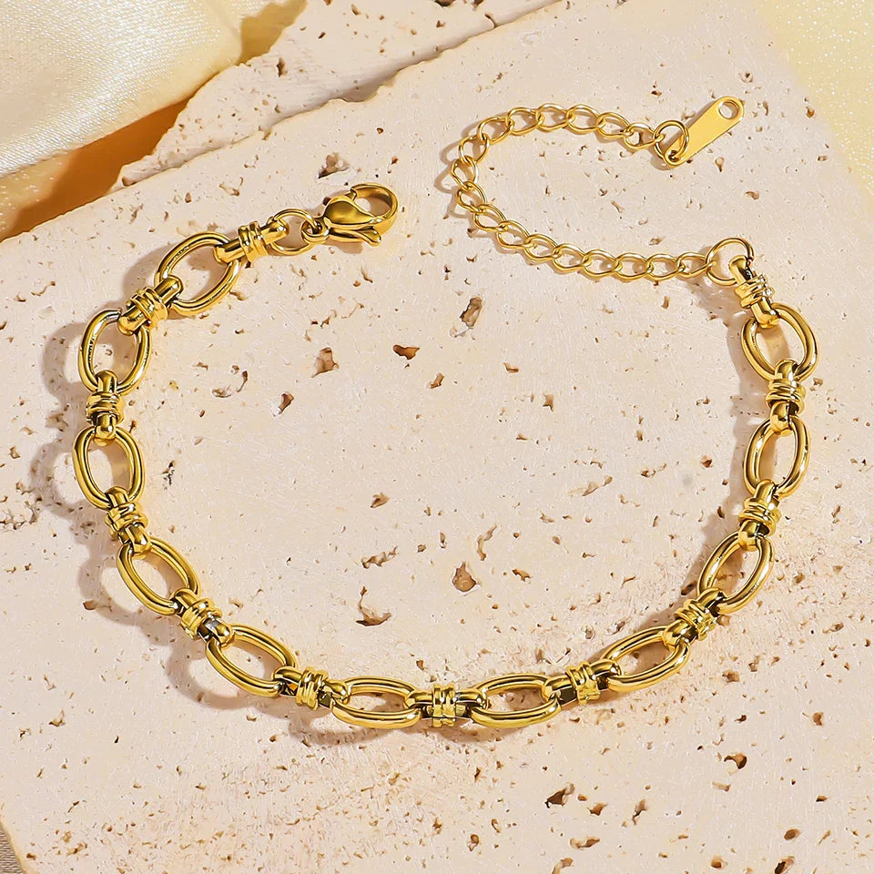 3Pcs Stacked Bangle Bracelets
