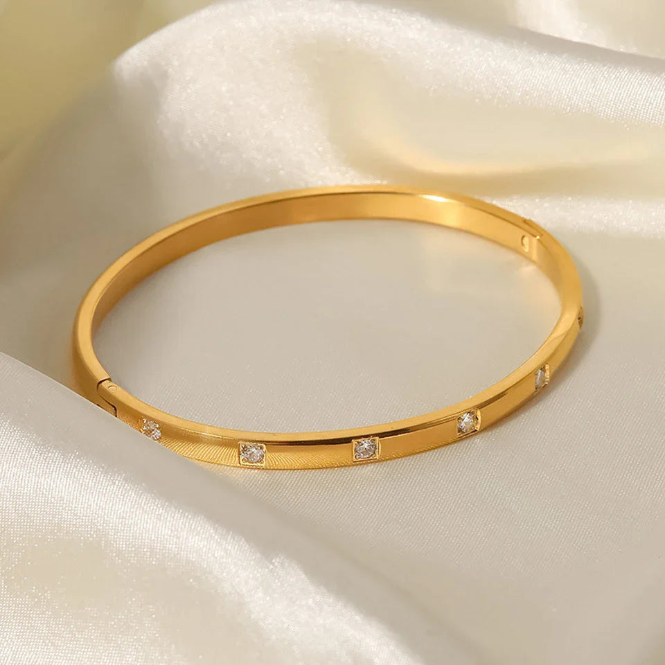 3Pcs Stacked Bangle Bracelets
